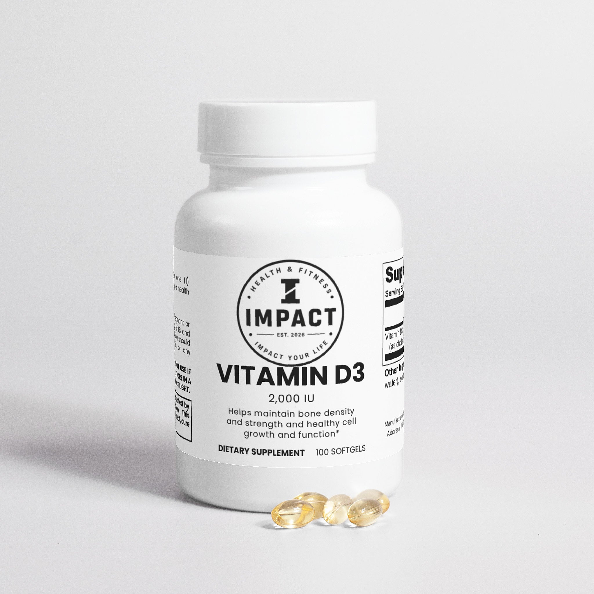 Vitamin D3 2,000 IU